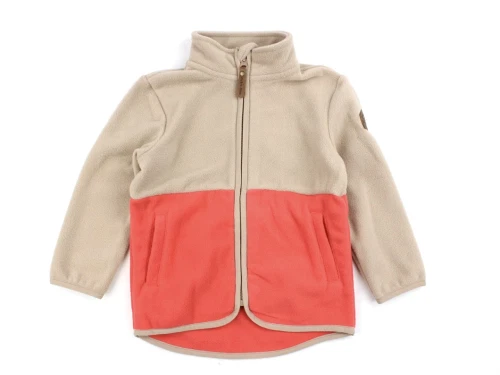 Mikk-line warm taupe fleecejakke